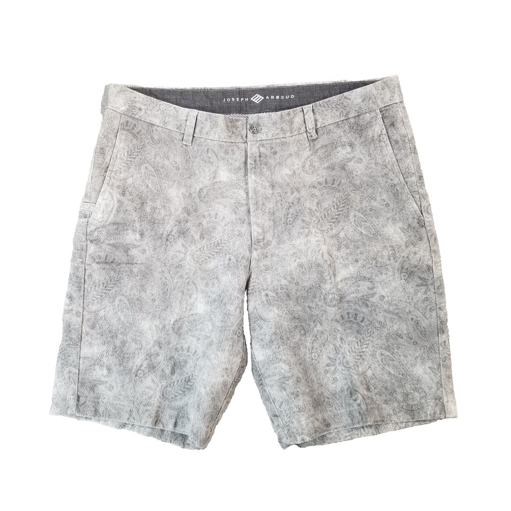 Joseph Abound shorts men's 36x9 gray Paisley Flex stretch preppy outdoor